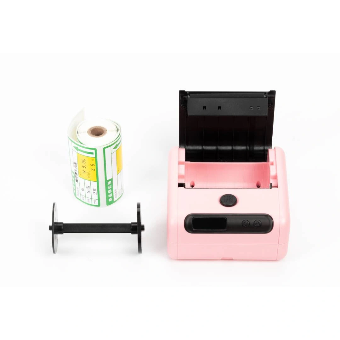 Drukarka etykiet Phomemo M200 różowa 203 dpi / do 75 mm / PC / Mac / Smartfon / BT / USB
