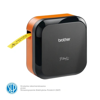 Drukarka Brother PT-E720BT CUBE Pro 180 dpi / do 24 mm / PC / Mac / Smartfon / USB / BT 